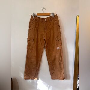 Y2K Roxy Tan Cargo Pants